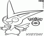 Victini, legendary Pokémon that attracts the victory to its coach