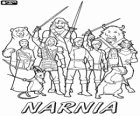 The army of Narnia ready for combat