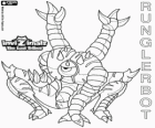 Runglerbot. Invizimals The Lost Tribes. A warrior agile and versatile because can attack with all parts of the body