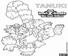 Tanuki, latest evolution. Invizimals The Lost Tribes. Powerful Invizimal with great self-confidence
