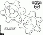 Klink, steel pokémon. Evolves to Klang and Klinklang