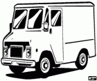 Delivery van