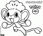 Pansage, Yanappu in japanese. The Grass Monkey Pokémon that evolves into Simisage