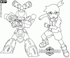 Ikki with Metabee, his Medabot