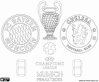 Bayern Munich vs Chelsea FC. Final UEFA Champions League 2011-2012. Allianz Arena, Munich, Germany