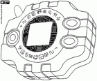 Digivice, the digital device from the Digimon series