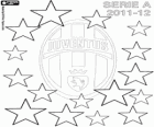 Juventus Turin, champion Serie A  Lega Calcio 2011-2012, Football Italian League