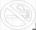 No smoking sign puzzle. Puzzle of the World No Tobacco Day, May 31