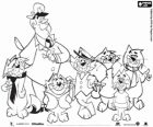 The protagonists of the film Top Cat