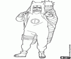 Kankuro, the medium brother and protective of his younger brother Gaara