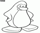 Penguin from Club Penguin, a virtual world with games and activities