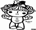 Beibei, one of the Fuwa: five good-luck dolls. Mascot of the Beijing 2008 Summer Olympics