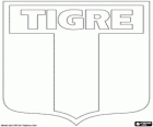 Logo of Club Atlético Tigre from the city of Victoria, Argentina