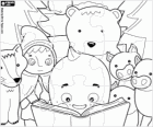Puzzle of Pypus reading children's short stories
