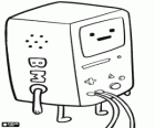 Beemo, BMO, a fun videogame machine, character of Adventure Time