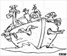 Bible puzzle. Old Testament. Tanakh. Noah's Ark puzzle