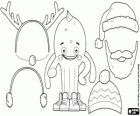 Dress up Pypus as Santa Claus, with the antlers of deer and for winter, a wool hat and earmuffs