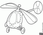 Helicopter, small aircraft