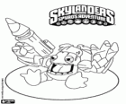 Skylander Zook, a Bambazooker with the Bazooka attack. Skylanders Life