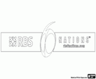 Logo of the Six Nations Tournament rugby