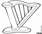 Celtic harp