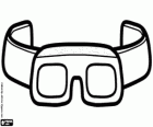 Laboratory safety glasses, goggles