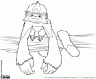 PunchMonkey, funny monkeys that are dangerous for their punches when they feel threatened