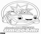 Team Umizoomi in the Umi Car