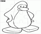 Penguin from Club Penguin puzzle 