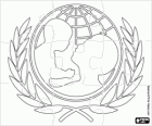 Puzzle of the UNICEF logo