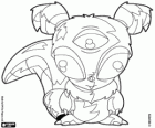 Usul, a rodent with three eyes from Neopets