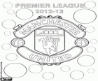 Manchester United, champion Premier League 2012-2013, Football League from England