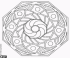 Octagonal mandala