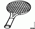 Tennis racquet, essential to play tennis