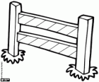 Obstacle for jumping competition