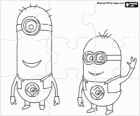 Puzzle of the minions. Despicable Me puzzle