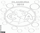 Club America, champion of the tournament Clausura Mexico 2013