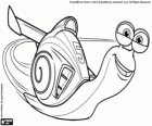 Turbo, the snail that gets to be the faster as a result of an accident