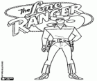 The Lone Ranger, the classical character with the logo