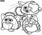 Three funny Furbys