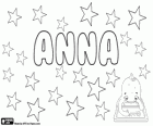 Anna. Name of Hebrew, Greek and Latin origin. Its meaning is Full of Grace