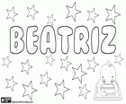 Beatriz, name of Latin origin, its meaning is Blessed. Beatriz, Spanish and Portuguese name