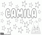 Camila, name of Latin origin. Its meaning is the one that is in front of God