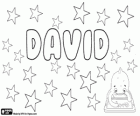 David, name of Hebrew origin, whose meaning is Beloved