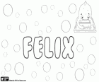 Felix, name of Latin origin, its meaning is lucky and successful