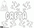 Greta, name of Greek origin, derived from Margaret which means Pearl