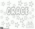 Grace, name of Latin origin, its meaning is grace