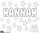 Hannah, name of Hebrew origin. Its meaning is grace