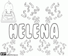 Helena, name of Greek origin. Its meaning is bright