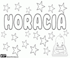 Horacia, name of Latin origin which comes from Horatia